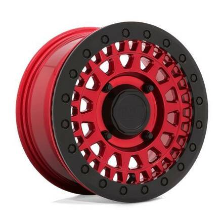 PARKER UTV BEADLOCK CANDY RED W/ BLACK BEAD RING 7x14 4/137 ET36 CB106.1 60° - Alumiinivanteet - 324993 - 1
