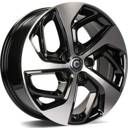Pacific Black Front Polished 7,5x18 5/114,3 ET45 CB73.1 60° - Alumiinivanteet - 320153 - 1