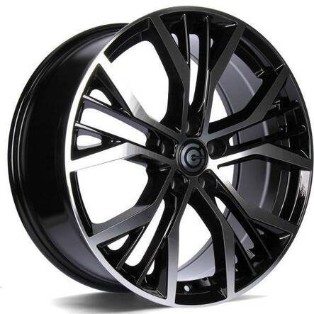 Power Black Front Polished 7x16 5/112 ET42 CB57.1 60° - Alumiinivanteet - 313493 - 1