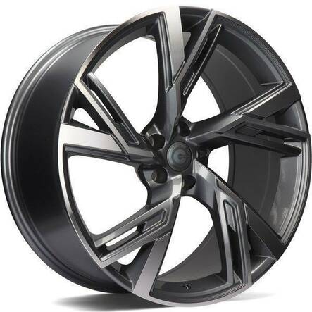 Rich Anthracite Front Polished 8x18 5/112 ET35 CB66.5 60° - Alumiinivanteet - 314083 - 1