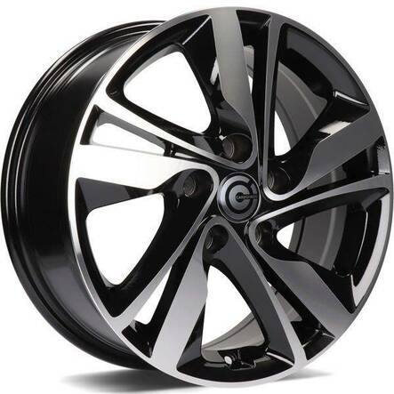 Sunshine Black Front Polished 6x15 4/100 ET35 CB67.1 60° - Alumiinivanteet - 333633 - 2