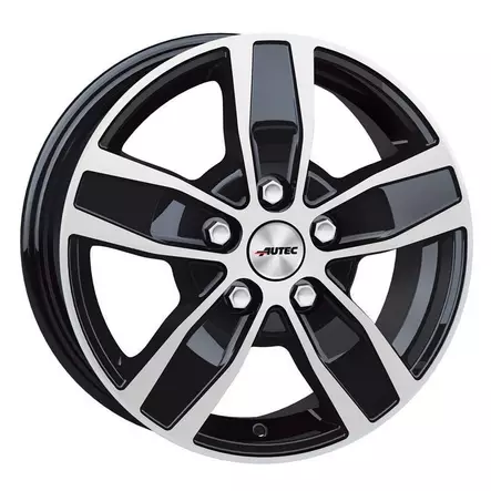 Quantro Black Polished 6x15 5/130 ET60 60° - Alumiinivanteet - 360843 - 1