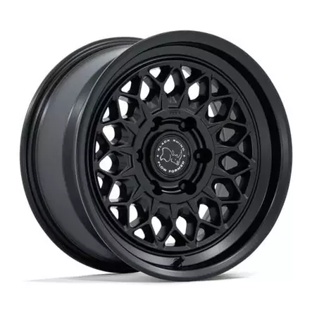 BR034 GRAZ MATTE BLACK 8,5x17 6/135 ET25 CB87.1 60° - Alumiinivanteet - 368603 - 1