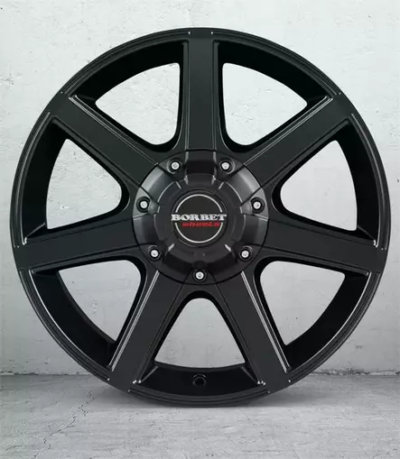 CWE Matt Black 8x17 5/139 ET10 60° - Alumiinivanteet - 374723 - 1