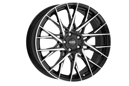 DOTZ Fuji dark 9x19 5/114,3 ET40 CB71,6 60° - Alumiinivanteet - 343233 - 1