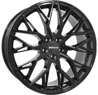 GP15 Gloss Black 8x20 5/130 ET39 60° - Alumiinivanteet - 374363 - 1
