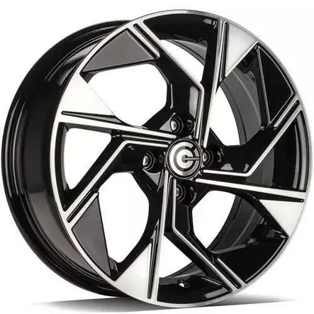 LANTERN Black Front Polished 6,5x16 4/100 ET40 CB67.1 60° - Alumiinivanteet - 352013 - 1