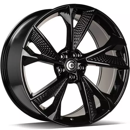 Luxury Black Glossy 9,5x21 5/112 ET25 CB66.5 60° - Alumiinivanteet - 354473 - 1