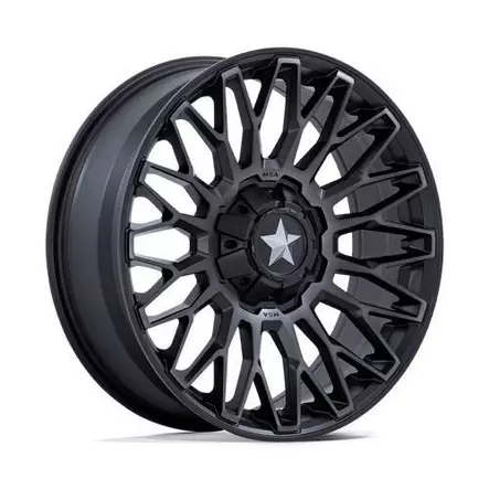 M50 CLUBBER MATTE BLACK DDT 7x20 5/114,3 ET0 CB72.6 60° - Alumiinivanteet - 341453 - 1