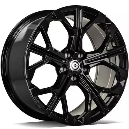 RUNNER Black Glossy 8x19 5/112 ET27 CB66.6 60° - Alumiinivanteet - 356503 - 1