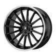 AB24 Gloss Black Chrome Lip 10,5x20 5/112 ET38 CB72,6 60° - Alumiinivanteet - 242763 - 1