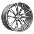 ABL30 CORONA TRUCK TITANIUM BRUSHED 9,5x22 6/120 ET30 CB66,9 60° - Alumiinivanteet - 295473 - 1
