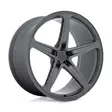 AMP MATTE GUNMETAL 10,5x22 5/120 ET30 CB64.2 60° - Alumiinivanteet - 338813 - 1