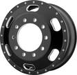 AO402 Satin Black Milled - Inner 8,25x5 10/285,75 ET145 CB220,1 60° - Alumiinivanteet - 277403 - 1