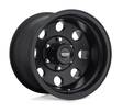 American Racing Baja Black Matt 8x17 8/165,1 ET0 CB130,8 60° - Alumiinivanteet - 322973 - 1