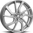 BROCK eB1 Crystal Silv 5x19 5/112 ET43 CB66.6 60° - Alumiinivanteet - 306313 - 1