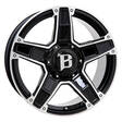 Ballistic Dakota Blk/pol 9x20 6-139,7 E35 C67,1 60 - Alumiinivanteet - 7332818093763 - 1