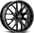 OXGIN Hugo Black Lip Pol 8,5x20 5/112 ET43 CB66.6 60° - Alumiinivanteet - 316213 - 1