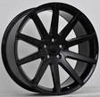 D54 Glossblack 9,5x22 5/139,7 ET17 CB78.1 60° - Alumiinivanteet - 233413 - 1