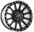 D95 Flatblack milled rivets 9x18 6/114,3/120 ET25 CB73,1 60° - Alumiinivanteet - 273093 - 1