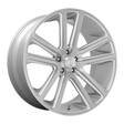 DC257 Gloss Silver Brushed Face 10x24 5/115 ET20 CB71,6 60° - Alumiinivanteet - 294333 - 1