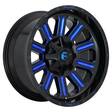 FC646 GLOSS BLACK BLUE TINTED CLEAR 10x20 8/170 ET-18 CB125,1 60° - Alumiinivanteet - 245863 - 1