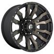 FC674 MATTE BLACK DOUBLE DARK TINT 9x17 6/139,7 ET1 CB106.1 60° - Alumiinivanteet - 246693 - 1
