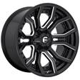 FC711 GLOSS BLACK MILLED 10x22 8/180 ET-18 CB124,3 60° - Alumiinivanteet - 277183 - 1