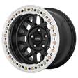 KM235 Satin Black 9x17 8/165,1 ET-38 CB125.5 60° - Alumiinivanteet - 254693 - 1
