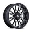 M51 THUNDERLIPS GLOSS BLACK MACHINED 7x20 5/114,3 ET0 CB72.6 60° - Alumiinivanteet - 335153 - 1
