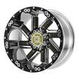 MO979 Chrome With Gun Metal Inserts 10x20 8/170 ET-24 CB125,5 60° - Alumiinivanteet - 317623 - 1