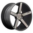 NC134 MATTE BLACK MACHINED 8,5x19 5/112 ET42 CB66,5 60° - Alumiinivanteet - 291453 - 1