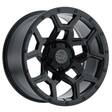 OVERLAND MATTE BLACK 9,5x18 6/139,7 ET-18 CB112,1 60° - Alumiinivanteet - 288253 - 1
