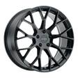 P2B GLOSS BLACK 8x17 5/112 ET40 CB72.1 60° - Alumiinivanteet - 329313 - 1