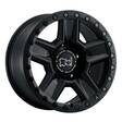 RAVINE MATTE BLACK 9x20 6/139,7 ET12 CB112,1 60° - Alumiinivanteet - 325573 - 1