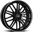RIAL KiboX Diam Black Lip Pol 9,5x21 5/112 ET53 CB66.6 R14 - Alumiinivanteet - 297733 - 1