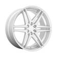 S270 DIRTY DOG SILVER W/ BRUSHED FACE 10x24 6/135 ET30 CB87,1 60° - Alumiinivanteet - 299883 - 1