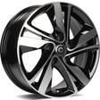 Sunshine Black Front Polished 6x15 4/100 ET35 CB67.1 60° - Alumiinivanteet - 333633 - 2