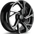 Swift Black Front Polished 6,5x15 4/100 ET35 CB67.1 60° - Alumiinivanteet - 314323 - 1