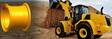 Teräsvanne OTR 22x25 24/500 ET85 CB448,2 3,0 3P For Volvo L150/L180 +lukite - Peltivanteet - 295893 - 1