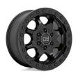VENTURE BEADLOCK MATTE BLACK 8x17 6/130 ET38 CB84.1 60° - Alumiinivanteet - 325233 - 1