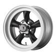 VN105 TORQ THRUST D SATIN BLACK W/ MACHINED LIP 7x15 5/127 ET-6 CB83,1 60° - Alumiinivanteet - 327733 - 1