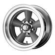 VN309 Vintage Silver Machined Lip 7x17 5/139,7 ET0 CB83.1 60° - Alumiinivanteet - 239783 - 1