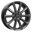 Virgo Dark Mat anthracite grey 6x15 5x114,3 ET42 CB73.2 60° 690 kg - Alumiinivanteet - 334053 - 1