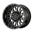 XD842 Gloss Black Gray Tint 9x20 5/139,7/150 ET18 CB110,5 60° - Alumiinivanteet - 241833 - 1