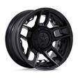 XD871 SLASH MATTE BLACK 10x20 8/180 ET-18 CB124,2 60° - Alumiinivanteet - 338183 - 1