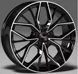 Xtreme RX6 Black pol 8x19 5/112 ET45 CB57,1 R13 - Alumiinivanteet - 347173 - 1
