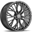 SSF-6 Half Gray Matt 8,5x20 5/114,3 ET40 CB73.1 60° - Alumiinivanteet - 374943 - 1