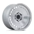 BR036 BASIN GLOSS SILVER W/ MACHINED FACE 8,5x17 6/135 ET25 CB87.1 60° - Alumiinivanteet - 368633 - 1