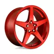 CANDY RED 8,5x20 5/100 ET45 CB66,5 60° - Alumiinivanteet - 360023 - 1
